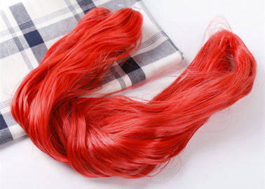 China Red Color Eco Friendly 0.15mm High Tenacity Nylon Yarn Dyed Fishing Line By Hand supplier